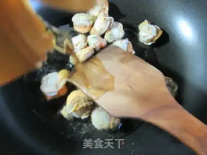 Make Scallops and gibberish step 2