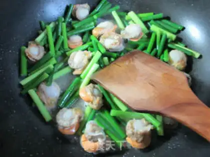 Make Scallops and gibberish step 4