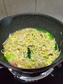 Make Garlic sprouts step 7
