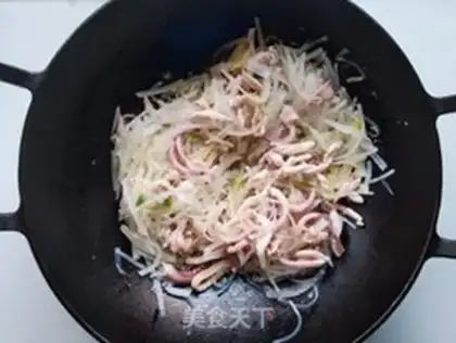 Make Carrot squid burn fans step 7