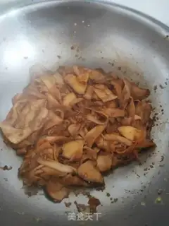 Make The almond mushrooms step 5