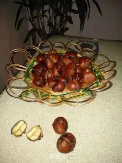 Make Red sugar for chestnuts step 9
