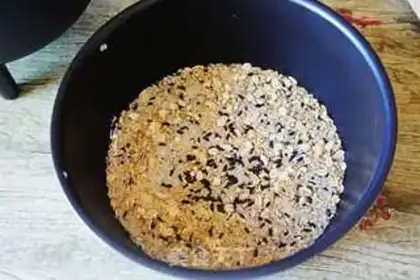 Make Coarse rice step 1