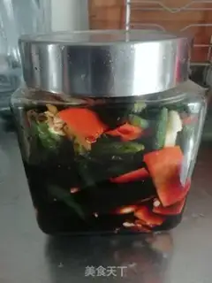 Make Soy pickles step 13