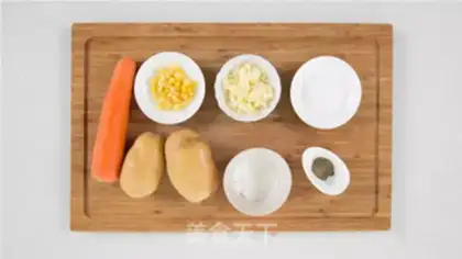 Make Corn potatoes step 0