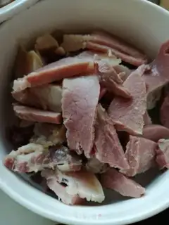 Make Ham and chili step 1