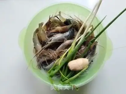 Make Red-burned shrimp step 0