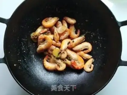 Make Red-burned shrimp step 4