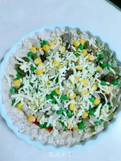 Make oatmeal egg pizza step 9