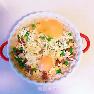 Make oatmeal egg pizza step 10