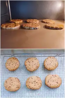 Make Halloween vampire cookies step 4