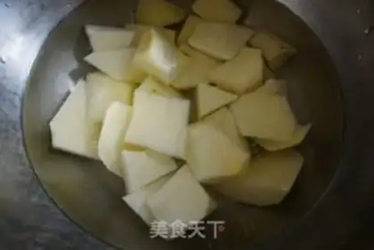 Make Potato rice step 1