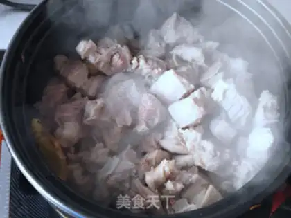Make Red beef noodles step 6