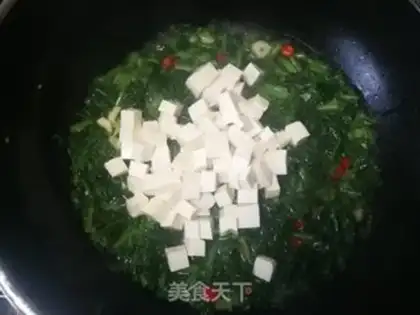 Make The white radish and the tofu step 8