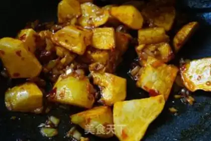 Make Potato rice step 6