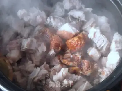 Make Red beef noodles step 7