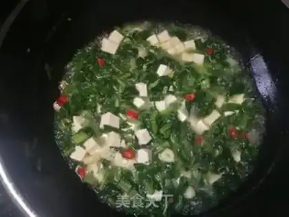 Make The white radish and the tofu step 11