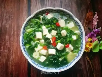 Make The white radish and the tofu step 12