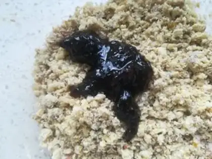 Make Chestnut roses and rice step 2