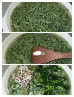Make Wheat and spinach noodles step 7