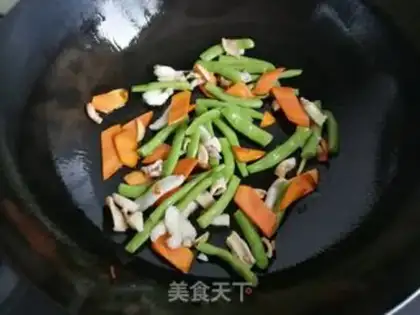 Make Four seasons of bean fire step 5