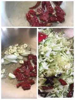 Make Egg fan cabbage step 4