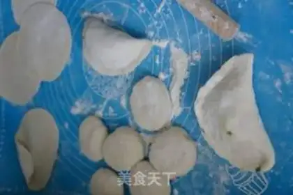 Make Scrambled egg dumplings step 5