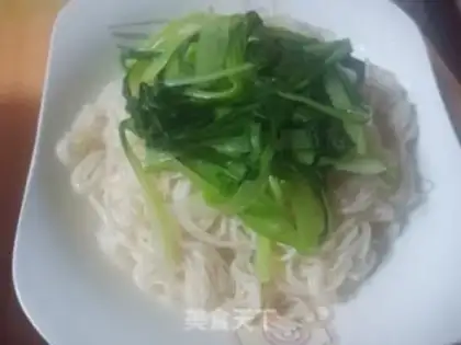 Make Ham oil noodles step 5