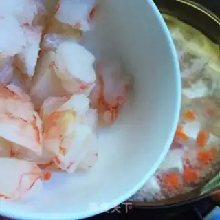 Make Shrimp green bean soy soup step 6