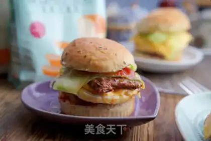 Make Double steak burger step 13