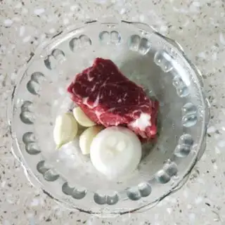 Make Beef soybeans step 1