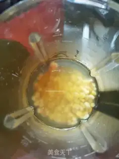 Make Pumpkin corn juice step 2