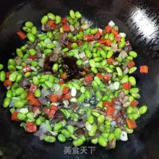 Make Beef soybeans step 10