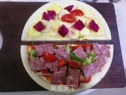Make Double pizza step 4