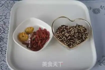 Make Three-coloured quinoa tea step 4