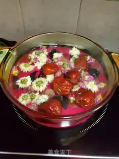 Make Fruit and flowers tea step 5