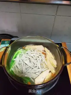Make Fish tofu noodles step 7