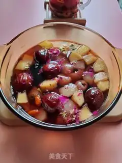 Make Fruit and flowers tea step 12