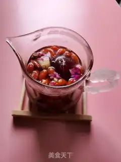 Make Fruit and flowers tea step 13