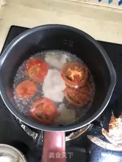 Make Tomato cod soup step 2