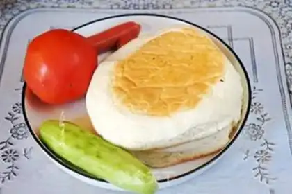 Make Chinese sandwich step 0