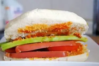 Make Chinese sandwich step 3