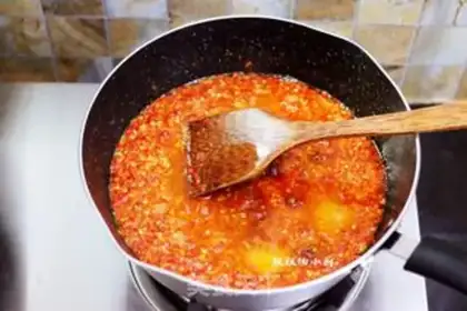 Make Garlic pepper sauce step 7