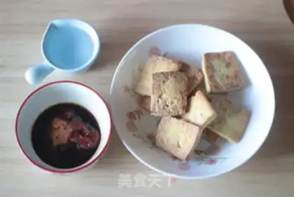 Make Cheese juice tofu step 3