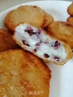 Make Red bean gold cake step 5