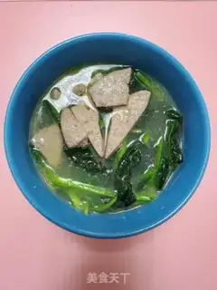 Make Spinach liver soup step 6