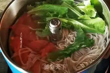 Make Hot noodles step 4