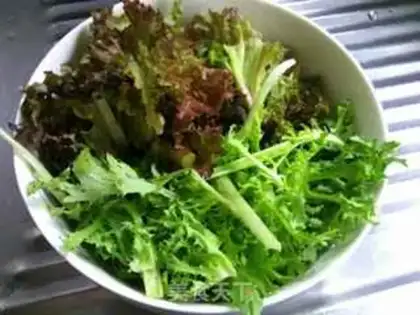 Make Crab Willow salad step 3