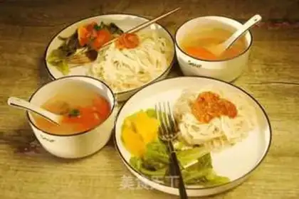 Make Hot noodles step 6