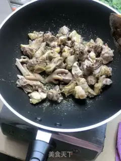 Make Old hen with potatoes step 5